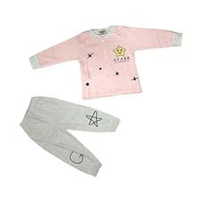 Pink/Grey Gstar 2 Piece Babies Suit