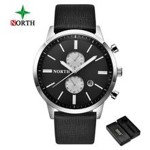 2017 Mens Watches Top Luxury Brand Quartz Watch Casual Leather