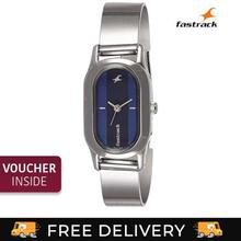 Fastrack Blue/Black Dial Analog Watch For Women - 6126SM02