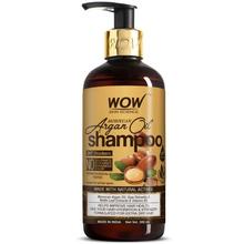 WOW Skin Science Moroccan Argan Oil Shampoo (with DHT Blocker) - (300 ml)