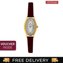 Titan 2214YL02 Karishma Champagne Dial Analog Watch For Women