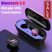 SALE- Y30 TWS Fingerprint Touch Bluetooth 5.0 Earphones