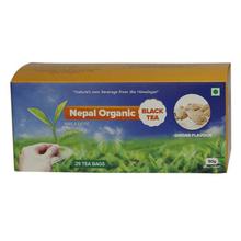 Nepal Organic Black Tea (Orthodox) Ginger Flavor 25 Tea Bags -50 Grams