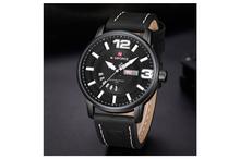 NaviForce NF9143 Day Date Function Analog Watch – Black