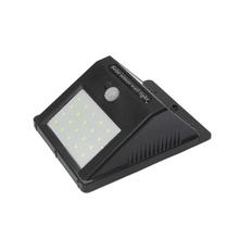 Solar Motion Sensor Wall Light - Black