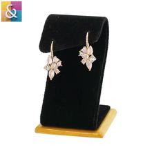 Ampersand Floral Stone Stud Earrings For Women - S3010