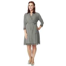 Nine Maternity Grey Nursing Wrap For Women - 5560