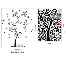 100*120Cm/40*48in 3D DIY Removable Photo Tree Pvc Wall Decals/Adhesive Wall Stickers Mural Art Home Decor