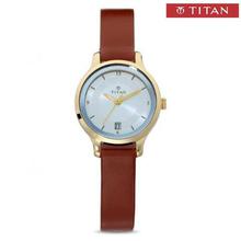 Titan Karishma Silver Dial Analog Watch For Women- 2602YL01