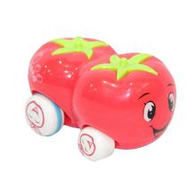 Red Tomato Vegetable Cartoon Car