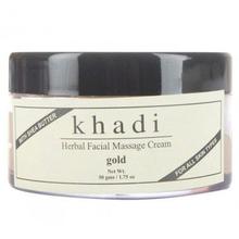 Khadi Naturals Face Gold Massage Cream (50gm)