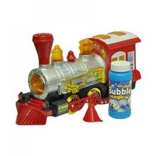 Choo Choo Train Bubble Blowing Bump & Battery Operated for Kids