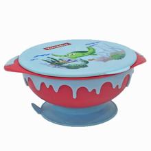 Yookidoo  Blue/Red Turtle Printed Food Bowl For Babies - 360ml