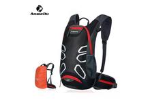 Waterproof Nylon MTB Outdoor Sports Cycling Backpack With Rain Cover-Red