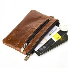 JOYIR Coin Purse Men Genuine Leather Wallets Men Wallet