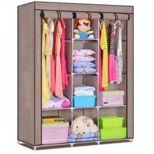 WD-12-130 - Folding Wardrobe - 130cm*45cm*175cm - Brown