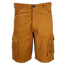 BROWN SIDE POCKET SHORTS FOR MEN