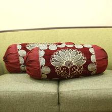 Pack of 2 bolster cover in sheenel style (30*30 Inches)