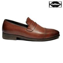 Caliber Shoes Wine Red Slip On Formal Shoes For Men - ( K 527 C )