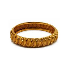 Medial Gold Toned Bangle For Women