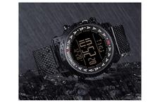 NaviForce NF9130 Digital Mesh Stainless Steel Watch for Men