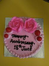 Vanilla Anniversary cake