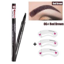 1Pcs Women Makeup Sketch Liquid Eyebrow Pencil  Waterproof