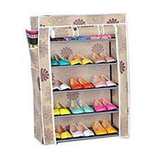 5 Layers Portable and Folding Shoe Rack (60 x 30 x 90 cms)