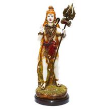 Multicolored Decorative Lord Shiva Standing Statue