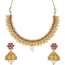 Sukkhi Exotic Gold Plated Necklace Set for Women