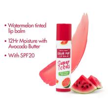 MYGLAMM Superfoods Color Pop Lip Balm Watermelon - 4.6gm