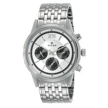 Titan Neo Black Dial Chronograph Watch For Men - 1766SM03