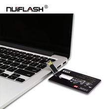 Credit Card USB Flash 8GB 4GB 16GB cle USB 2.0 flash stick