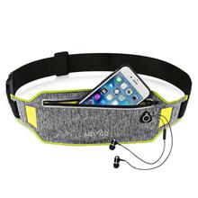 Waterproof Ultra Slim Reflective Waist Belt Bag