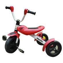 Police Red Plastic Tricycle For Kids