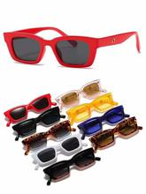 Mini Rectangle Full Rim Sunglasses for Women