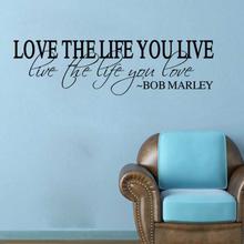 Love the life you live Wall Border Decal Wall Stickers