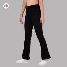 Nyptra Black High Rise Premium Stretchable Belly Jeans For Women