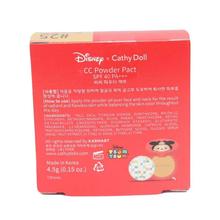 Cc Powder Pact Spf40 Pa+++ 4.5 gm Cathy Doll Disney Tsum Tsum #25 Honey Beige (Mickey)