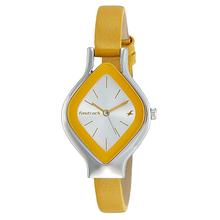 Fastrack Analog Silver Dial Women's Watch-6109SL01