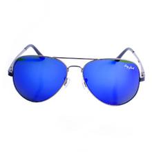 Grey Jack Mirrored Square Wayfarer Sunglasses Unisex Purple Blue