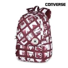 Maroon/White 12696C609 Printed Backpack