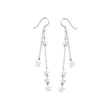 Sterling silver ear line _Wan Ying jewelry star ear hook