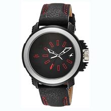 Fastrack Black Dial Analogue Watch for Men-38015PL02J