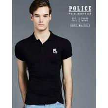 Police FP1 Body Size Polo T-shirt- White