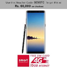 Samsung Galaxy Note 8 Smartphone [6GB, 64GB Dual 12MP, 3300mAh]