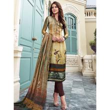 Stylee Lifestyle Multi Satin Printed Dress Material - 1860