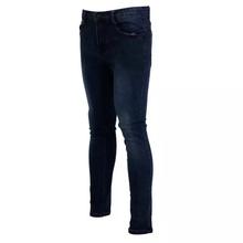 Dark Blue Skinny Wash Jeans For Men