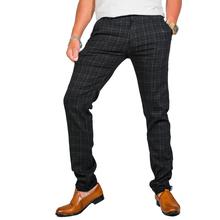 Virjeans Stretchable Cotton Check Chinos Pant for Men (VJC 713) Back