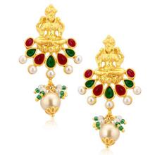 Sukkhi Traditional Gold Plated Temple Necklace Set For Women